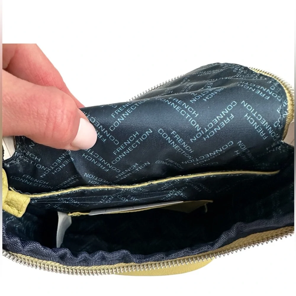 FRENCH CONNECTION Crossbody Handbag Purse Green Wasabi Women NWT $78 - Picture 10 of 14